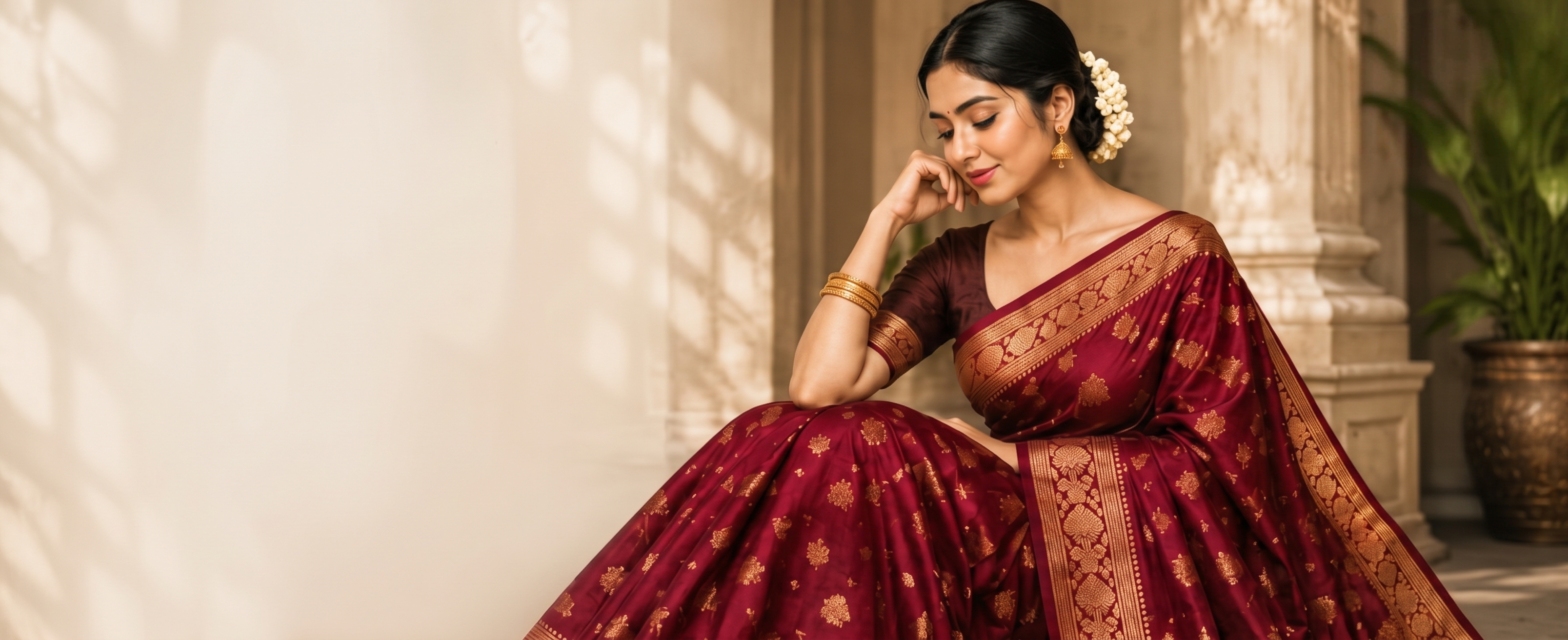 Queen Saree Affordable Elegance Campaign